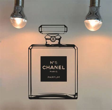 chanel stickers for walls.